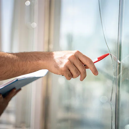 broken glass repair in Titusville, FL